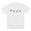 Cute Grogu Collage Unisex T Shirt White