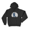 Mandalorian And Grogu Silhouette Unisex Hoodie Black